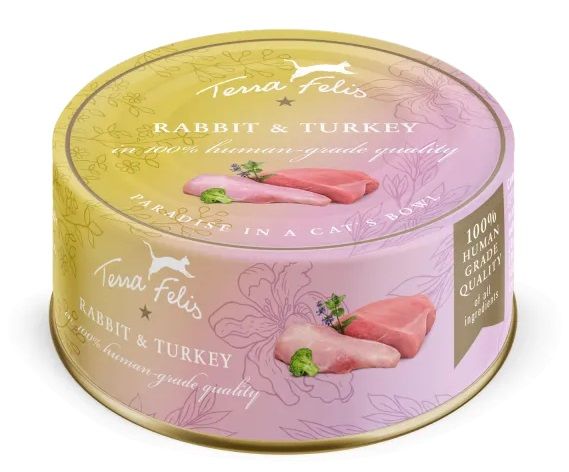 Terra Felis Rabbit & Turkey 80 g