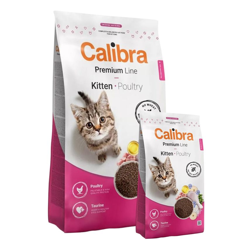 Calibra Cat Premium Line Kitten Poultry 10 kg