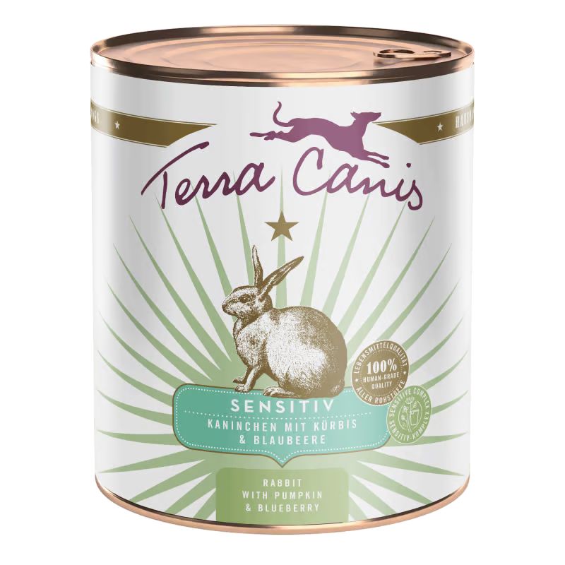 Terra Canis Sensitive Rabbit with pumpkin & blueberry 800 g