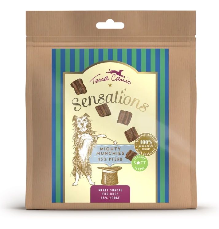 Terra Canis Sensations Mighty Munchies Konj 90 g