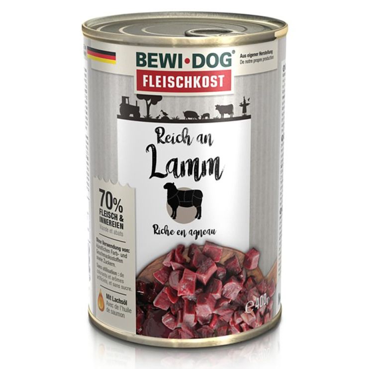 BEWI DOG konzerva – Janjetina, 400g