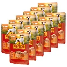 Propesko Dog vrećica piletina-govedina u umaku 12 x 100 g