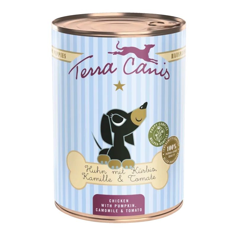 Terra Canis Puppy ﻿Chicken with pumpkin, camomile & tomato 400 g