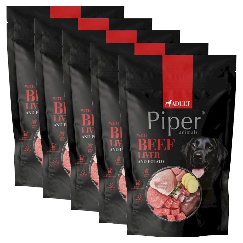 Konzerva Piper Adult s goveđom jetrom i krumpirom 5 x 500 g