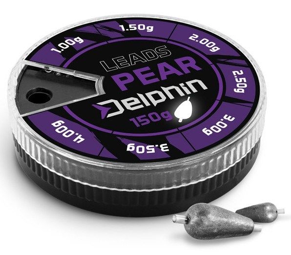 Delphin LEADS Pear 1.0 - 4.0 g / 150g