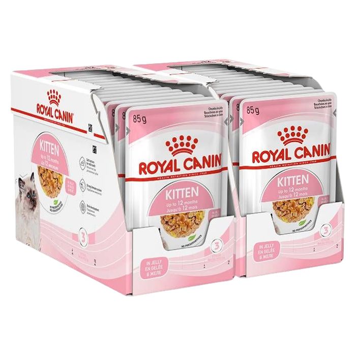 Royal Canin Kitten Instinctive Jelly konzerva za mačiće u želeu 24 x 85 g