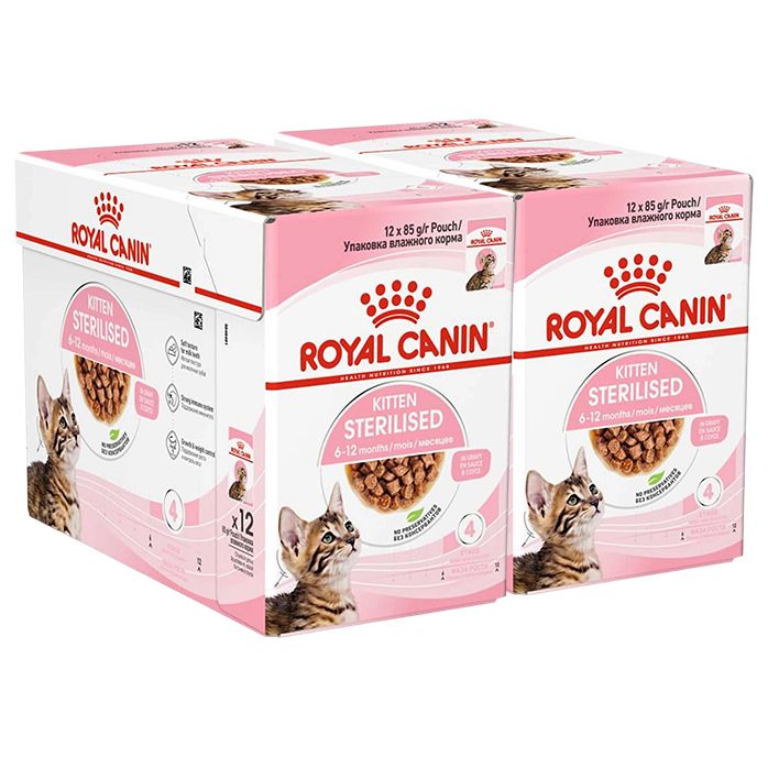 Royal Canin Kitten Sterilised konzerva u umaku za sterilizirane mačiće 24 x 85 g