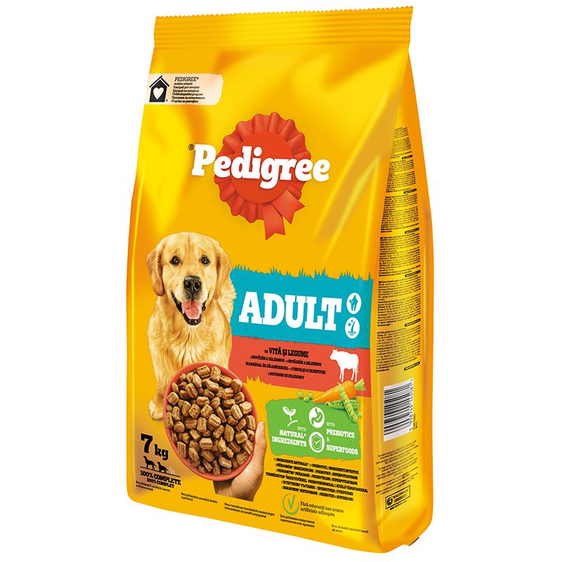 Pedigree Adult s govedinom i povrćem 7 kg