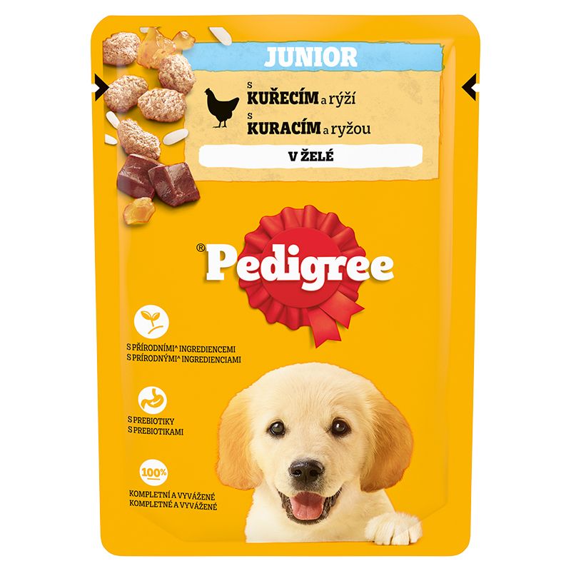 Pedigree Junior vrećica s piletinom i rižom u želeu 100 g