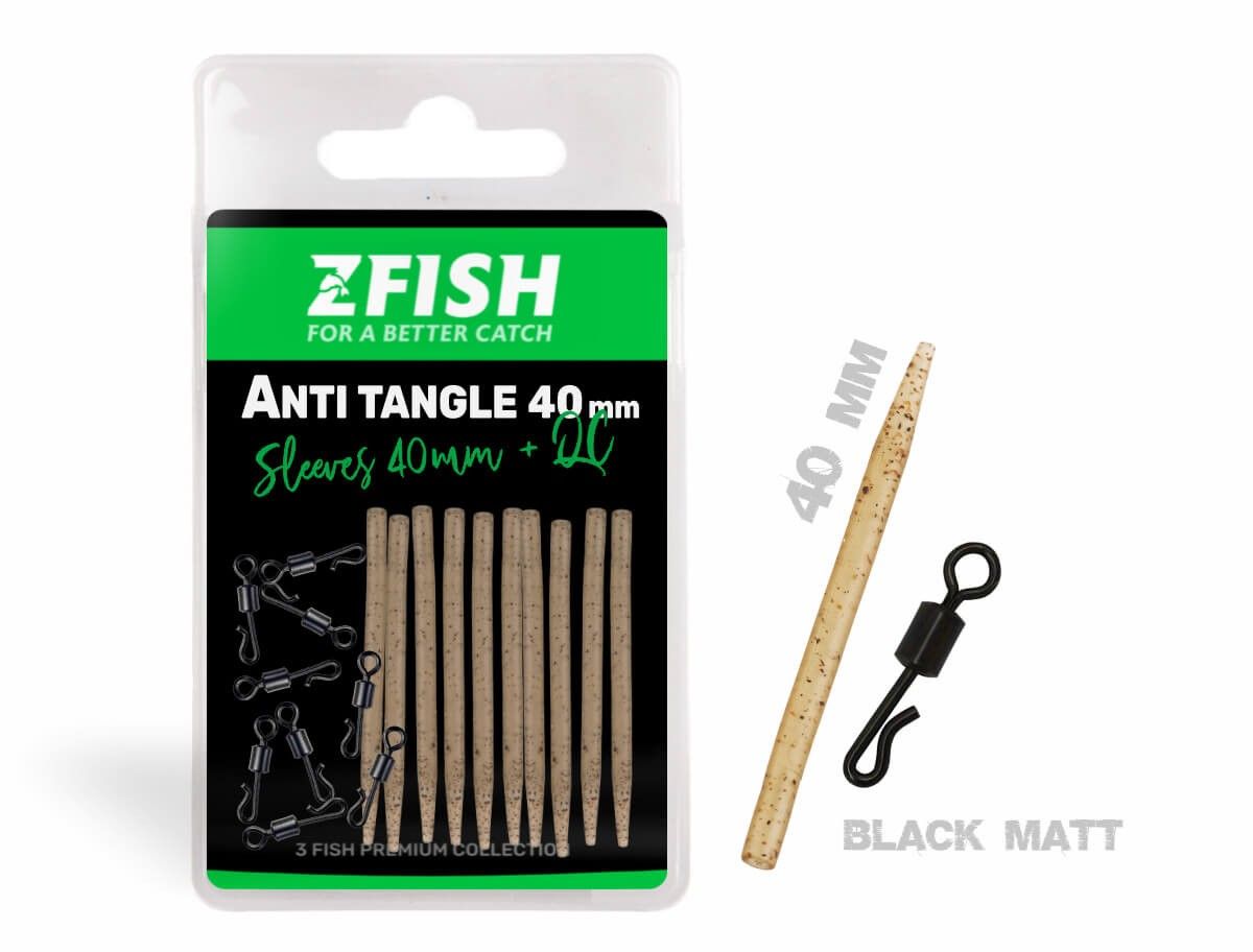 ZFISH Anti Tangle SET Sleeves 40mm + QC