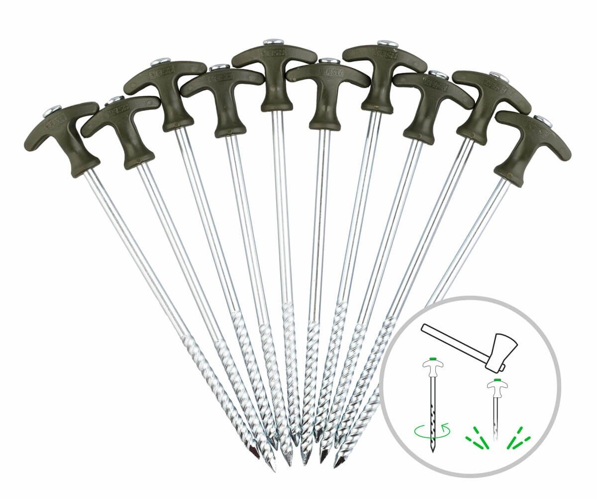ZFISH Bivvy Set klinova 25cm / 10x