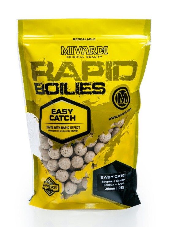 Mivardi Rapid Boilies Easy Catch - Scopex & Cream 3,3kg/16mm