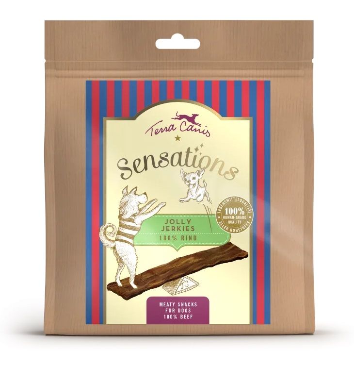 Terra Canis Sensations Jolly Jerkies Govedina 90 g