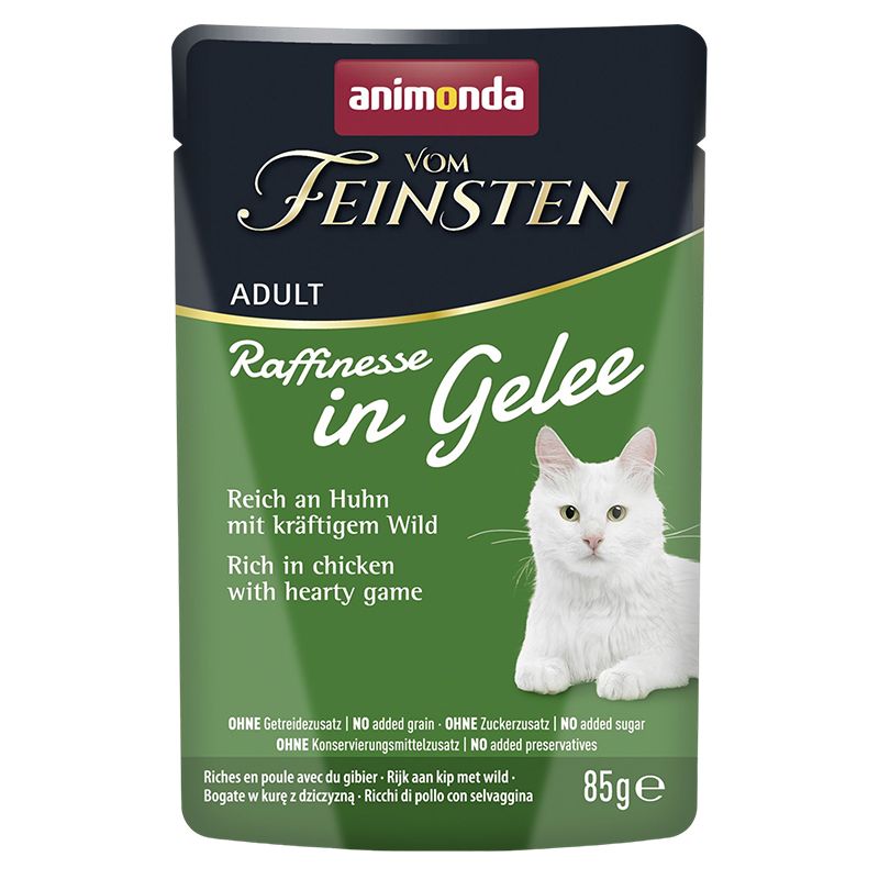 Animonda Vom Feinsten Raffinesse In Gelee piletina & divljač u želeu 85 g