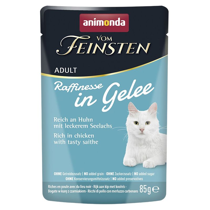 Animonda Vom Feinsten Raffinesse In Gelee piletina & pastrva u želeu 85 g
