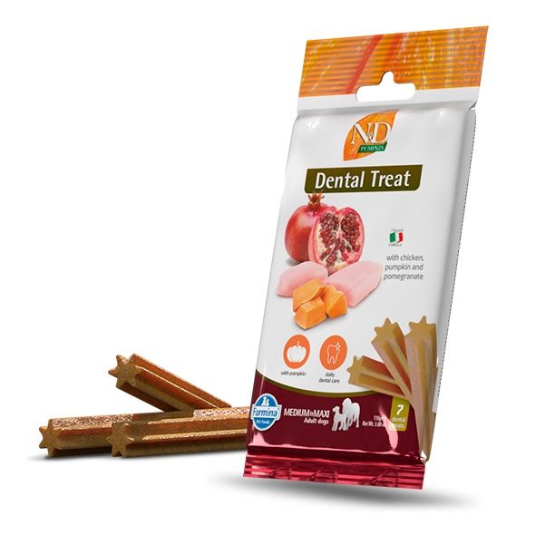 Farmina N&D dog Dental Treat medium & maxi chicken 100 g