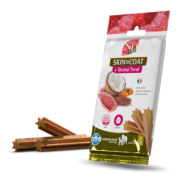 Farmina N&D Quinoa pas za kožu i dlaku medium & maxi patka 100 g