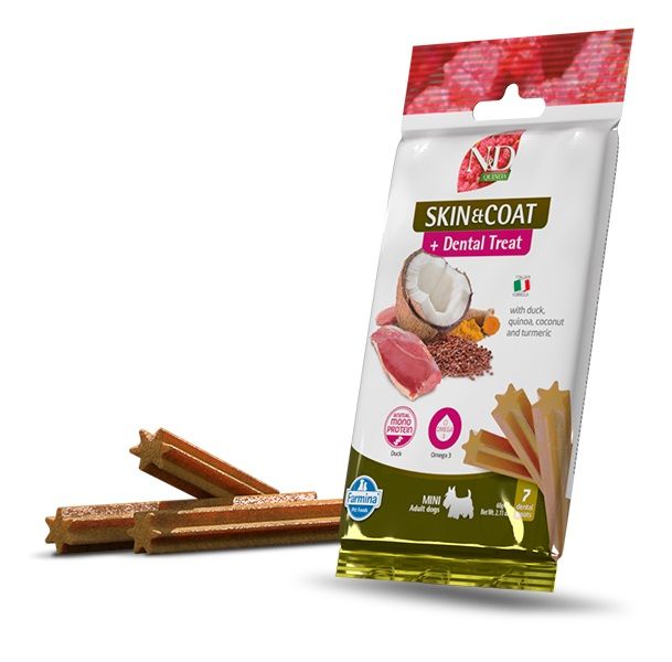Farmina N&D Quinoa pas za pse Skin & Coat mini patka 60 g