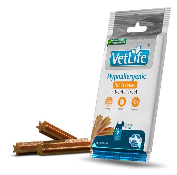 Farmina Vet Life dog Hypoallergenic mini riba 60 g