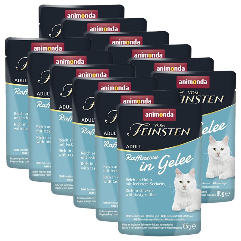 Animonda Vom Feinsten Raffinesse In Gelee piletina & pastrva u želeu 12 x 85 g