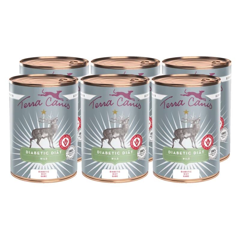 Terra Canis Diabetic Game 6 x 400 g