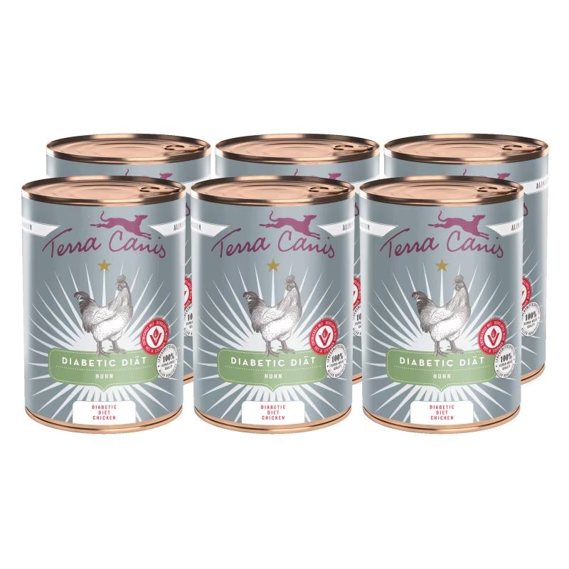 Terra Canis Diabetic Chicken 6 x 400 g
