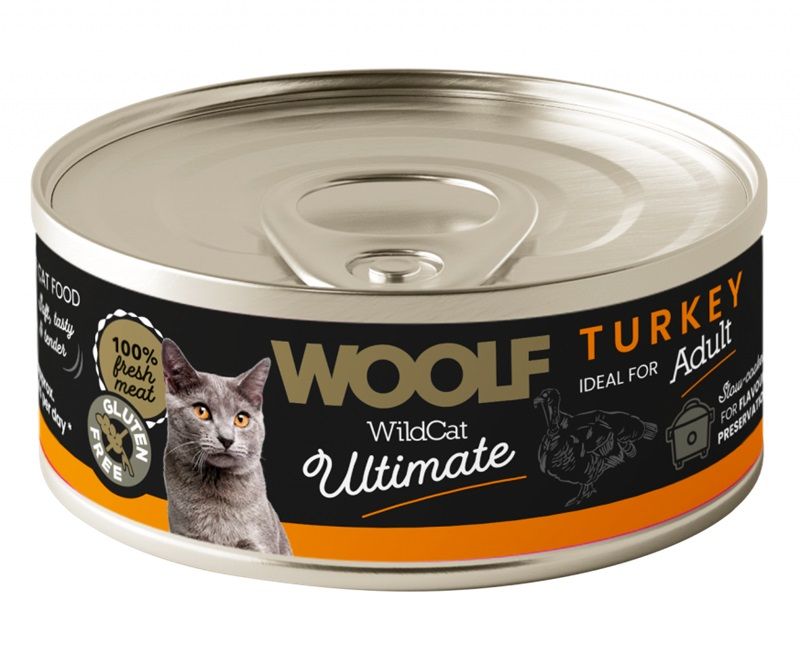 WOOLF WildCat Ultimate Turkey Pate 85 g