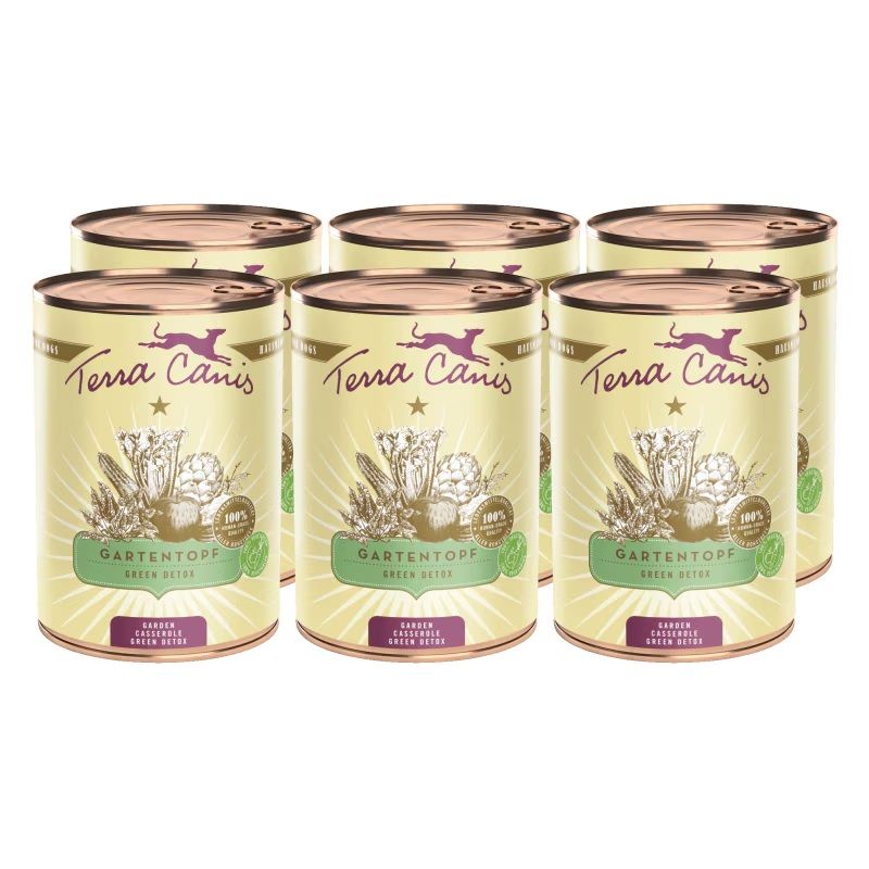 Terra Canis Garden Casserole Green Detox 6 x 400 g