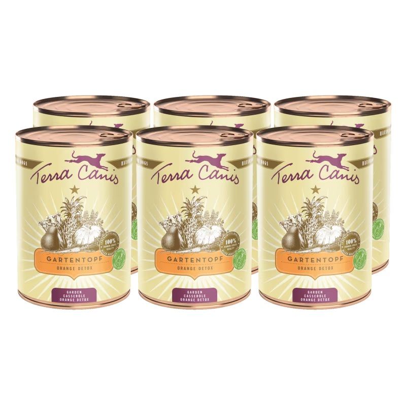 Terra Canis ﻿Garden Casserole Orange Detox 6 x 400 g