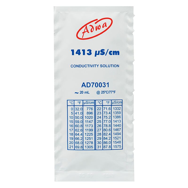 Kalibracijska otopina vodljivosti 1413µS - 20ml vrećica