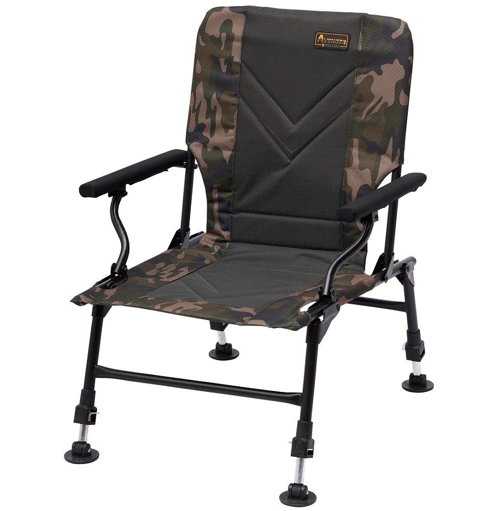 Prologic AVENGER RELAX CAMO CHAIR W/ARM N COVER