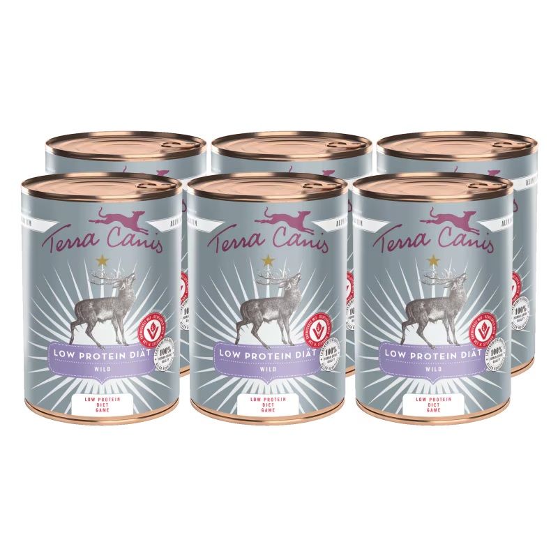 Terra Canis Low Protein Game 6 x 400 g