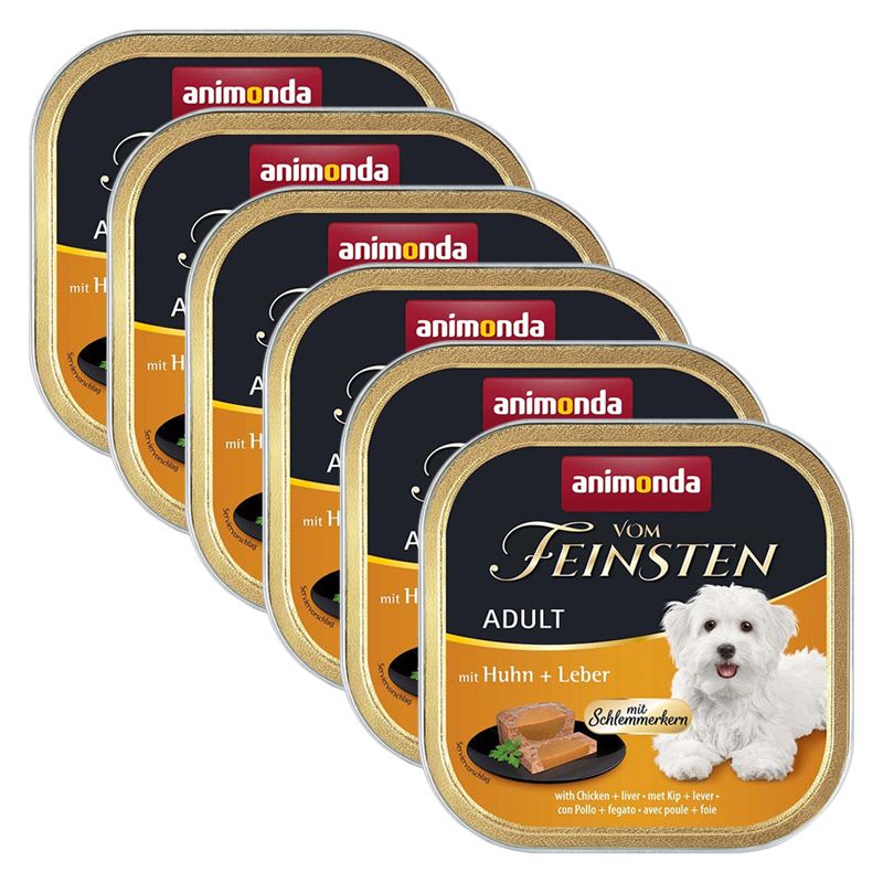 Animonda Vom Feinsten Adult - piletina i jetra 6 x 150 g
