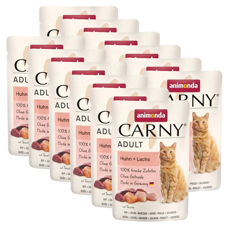 Animonda Carny Adult - piletina i losos 12 x 85 g