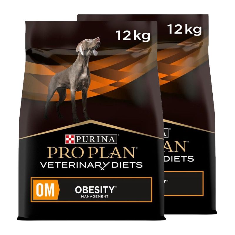 Purina Pro Plan Veterinary Diets Canine – OM Obesity Management 2 x 12 kg