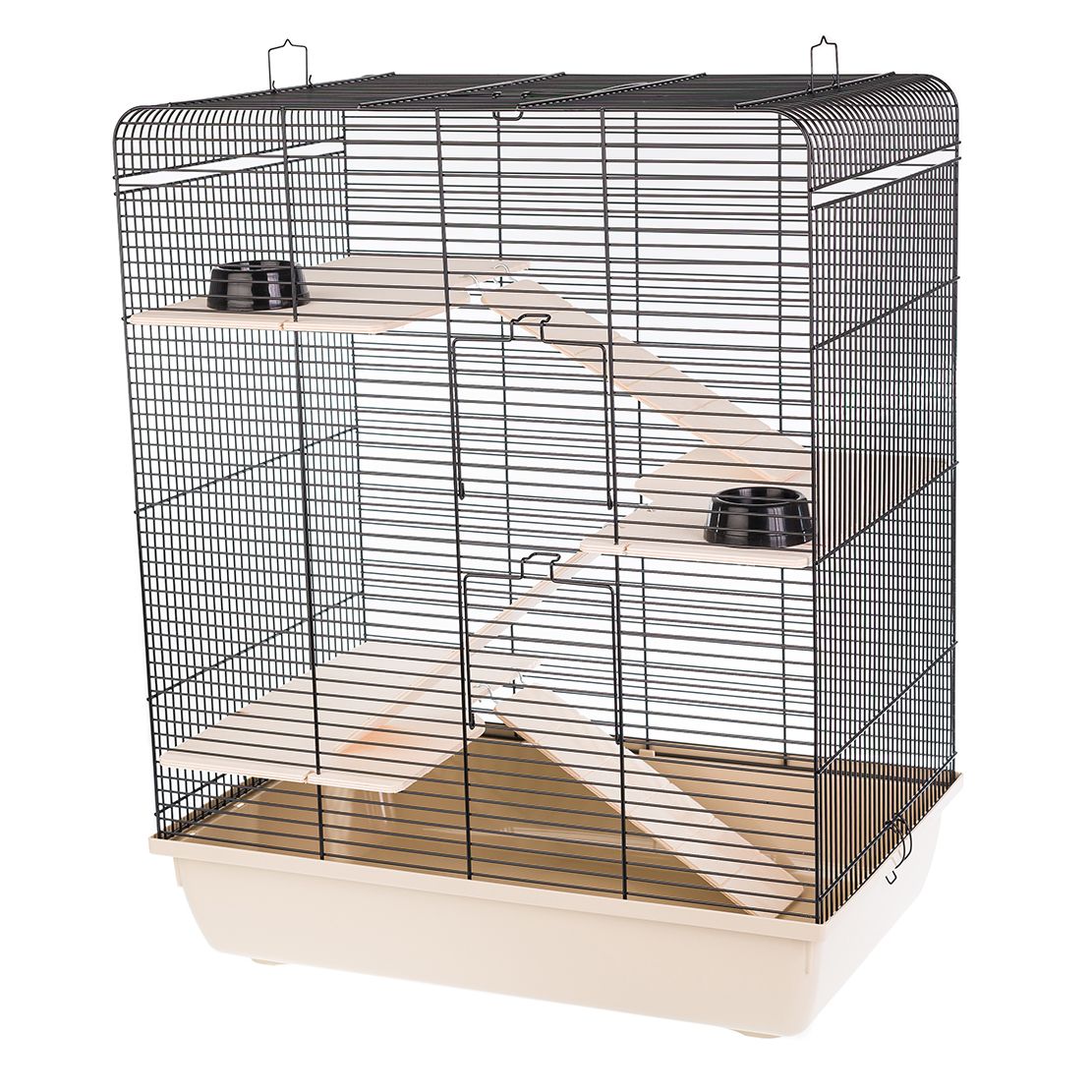 Kavez za glodavce Remy + wood 58 x 38 x 71,5 cm BEŽ