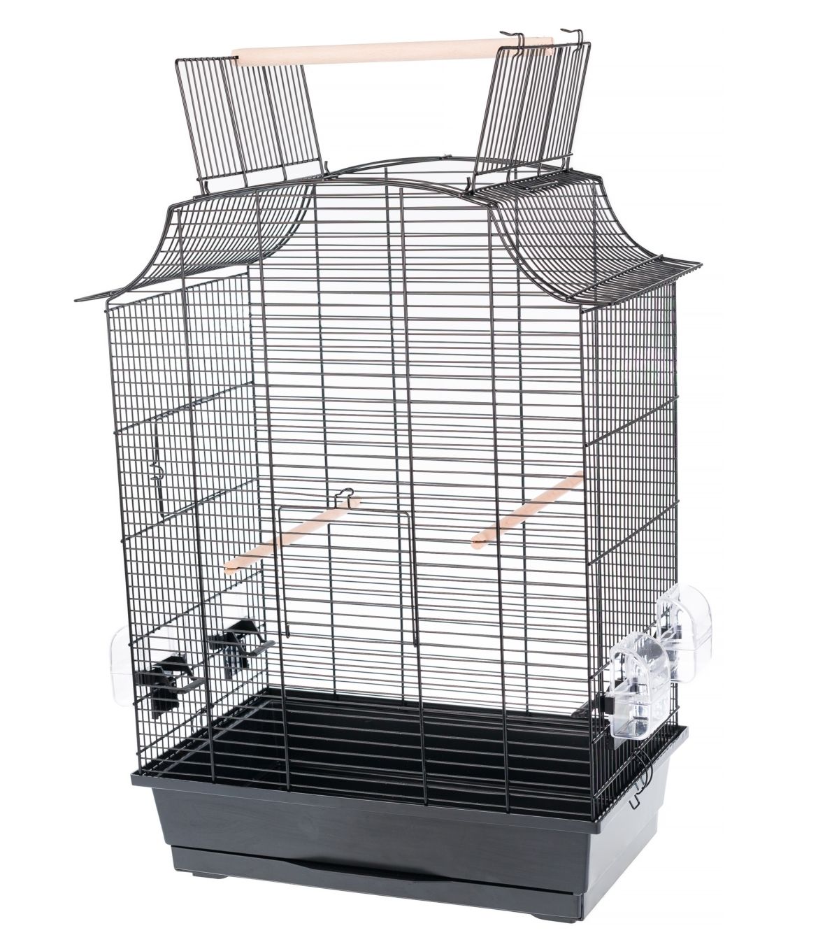 Kavez za ptice GRETA CABRIO DARK - 49,5 x 30,5 x 66 cm CRNA