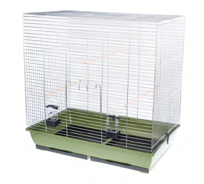 Kavez za ptice GONZO zinc- 78 x 47,5 x 79 cm ZELENA