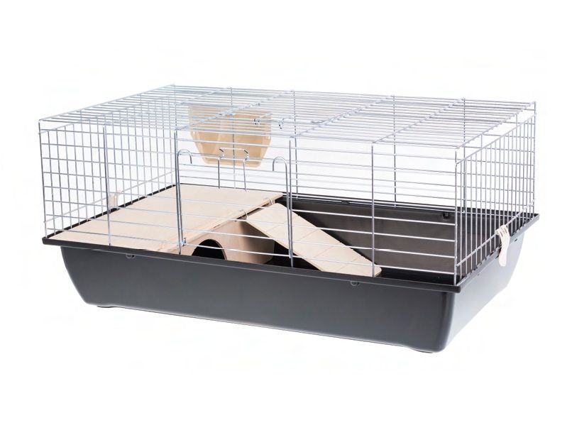 Kavez za glodavce i male životinje Super Rabbit 80 chrom CRNI