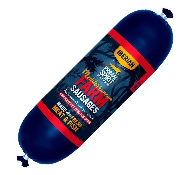Primal Spirit Dog Iberian Mediterranean Farm Sausage 1 kg