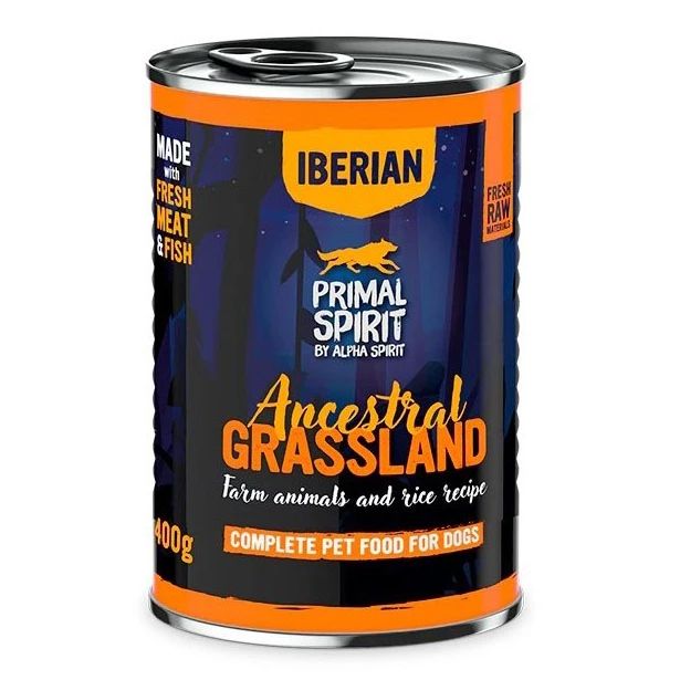 Primal Spirit Dog Iberian Ancestral Grassland 400 g