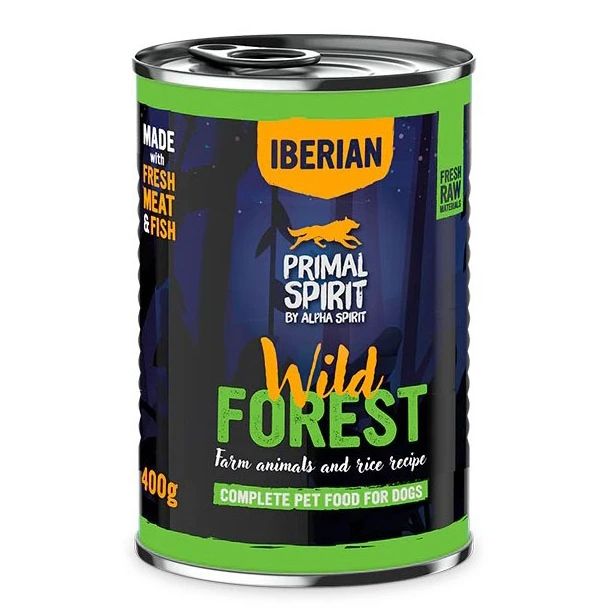 Primal Spirit Dog Iberian Wild Forest 400 g