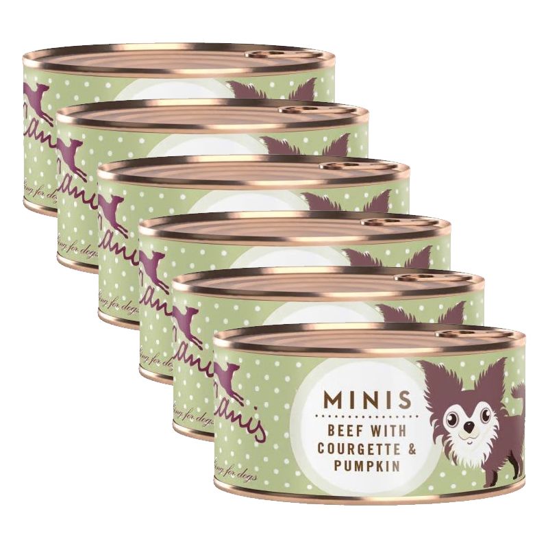 Terra Canis Mini Beef with courgette 6 x 100 g