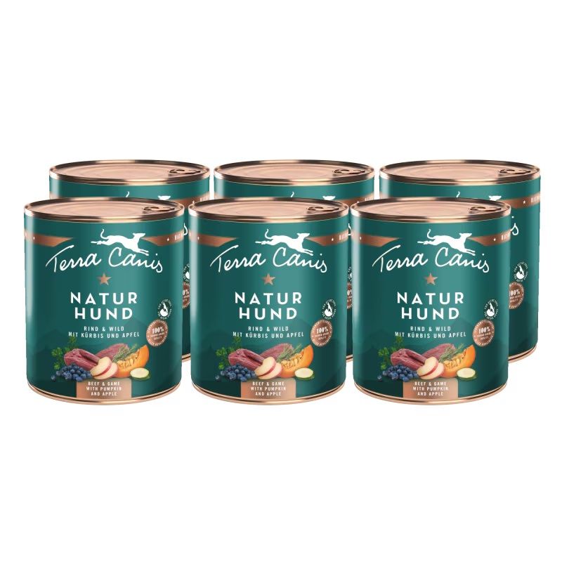 Terra Canis Naturhund Beef & Game 6 x 800 g