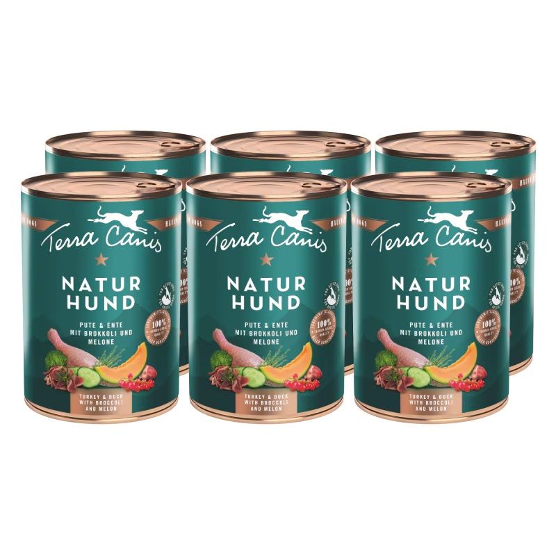 Terra Canis Naturhund Turkey & Duck 6 x 400 g