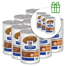 Hill's Prescription Diet k/d Njega bubrega konzerva za pse 350 g, 9+3 GRATIS