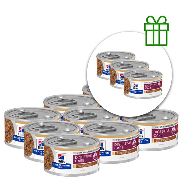 Hill's Prescription Diet i/d Stew Njega probave konzerva za mačke 82 g, 9+3 GRATIS