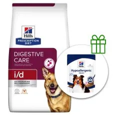 Hill's Prescription Diet i/d Njega probave suho krmivo za pse 4 kg + poslastice BESPLATNO