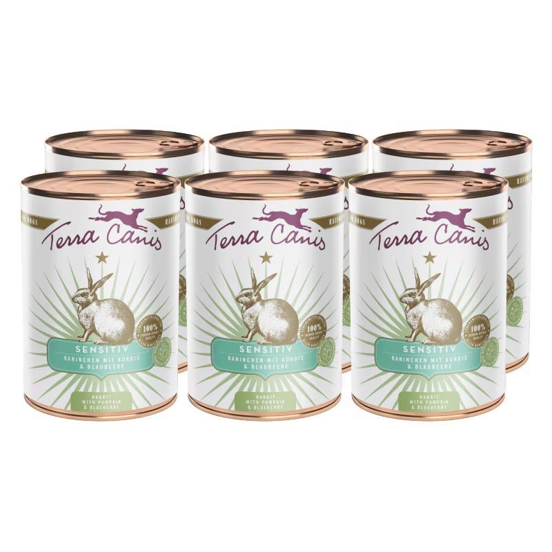 Terra Canis Sensitive Rabbit with pumpkin & blueberry 400 g