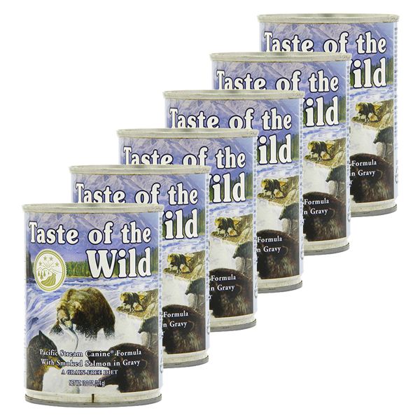 TASTE OF THE WILD Pacific Stream Canine - konzerva, 6 x 390g